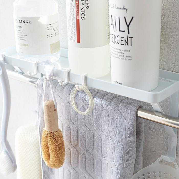 tower 山崎実業 公式 タワー タオル掛け上ラック おしゃれ