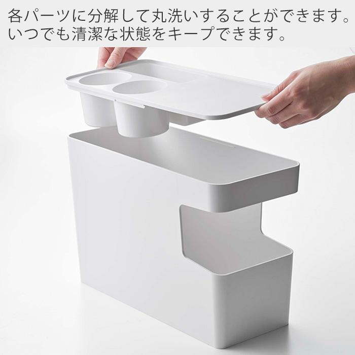 tower 山崎実業 公式 タワー 車載用コンソールゴミ箱 カー 収納