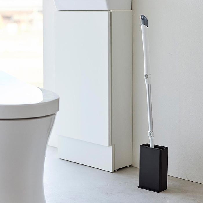 山崎実業 公式 タワー トイレワイパースタンド tower スタンド 掃除 掃除道具 トイレ掃除 サニタリー収納 トイレ収納 隙間収納 3996 3997 | tower | 12