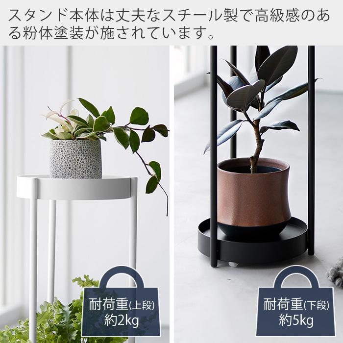 頑丈な金属製プラントスタンド、キャスター付き、鋳鉄製プラント