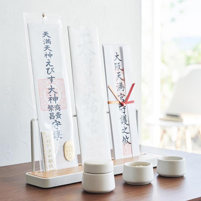 tower 山崎実業 公式 タワー 神具 3点セット 神棚 神札スタンド