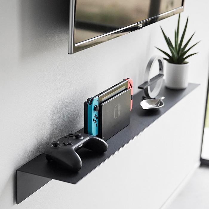 tower 山崎実業 公式 タワー マグネットが付くウォールラック W90