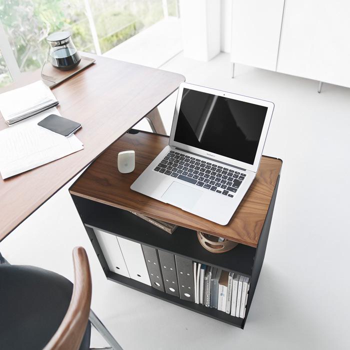 tower 山崎実業 公式 タワー 隠せるテレワークワゴン サイドテーブル