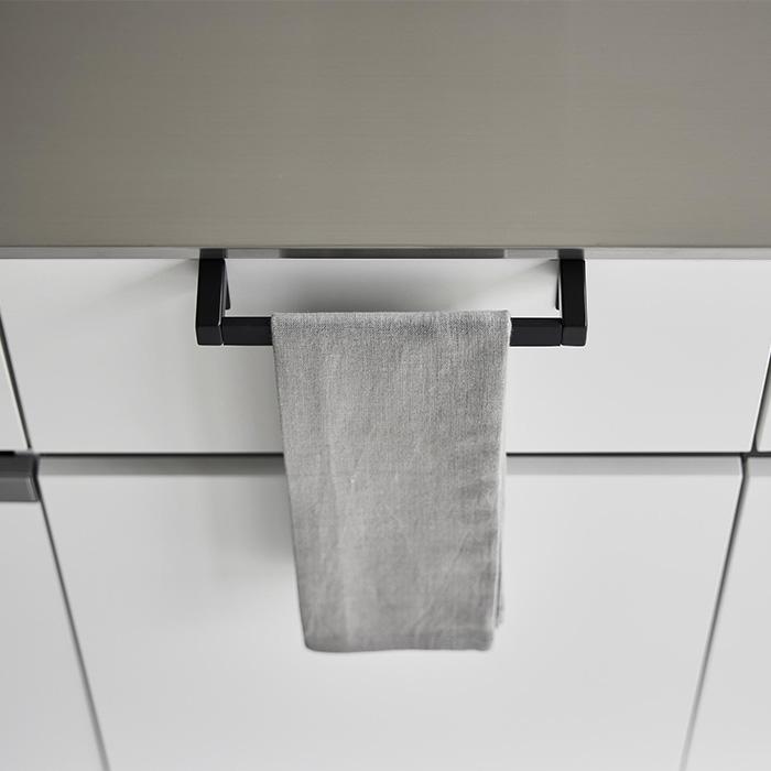 山崎実業 公式 タワー 滑り落ち防止キッチンタオルハンガーバー タワー towe 幅21.3 タオル掛け タオルホルダー 布巾 シリコン 1808 1809 | tower | 14