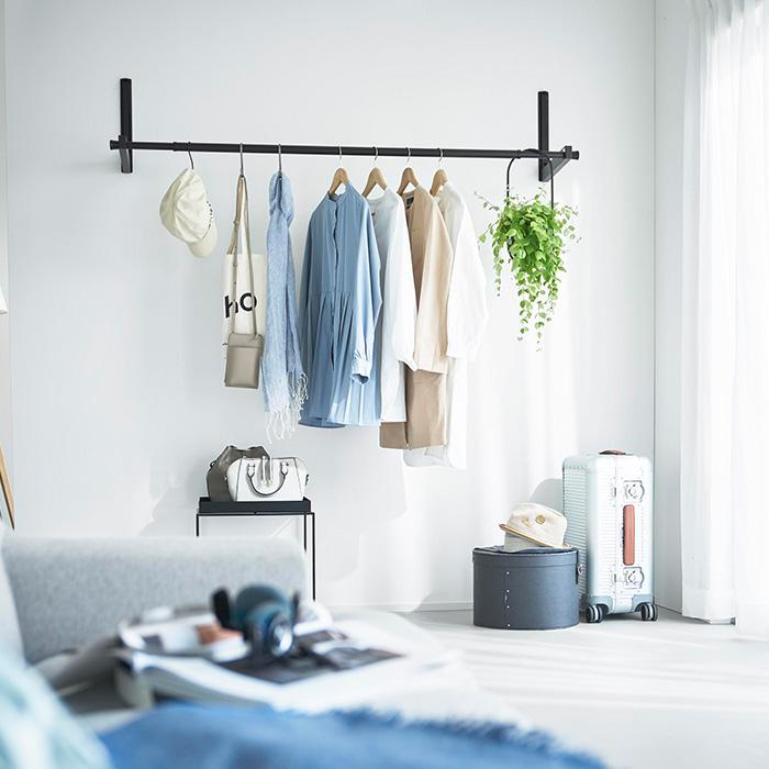 山崎実業 公式 タワー ウォール折り畳み物干し竿ホルダー 2個組 石こうボード壁対応 tower タワー 物干し竿ホルダー 物干し掛け 1921 1922 | tower | 16