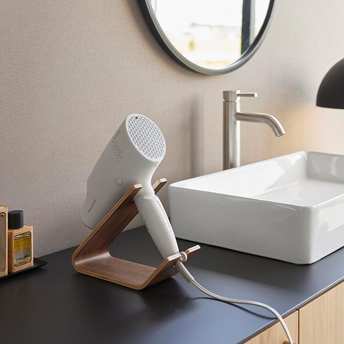 山崎実業 公式 リン ドライヤー＆ヘアーアイロンスタンド RIN ドライヤー収納 ドライヤー置き ヘアーアイロン置き ハンズフリー 1332 1334 | RIN（山崎実業） | 11