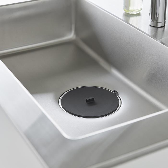 山崎実業 公式 タワー マグネット浸け置き洗いキャップ tower 止水キャップ つけ置き洗い 止水蓋 シンクストッパー 漂白 1316 1317 | tower | 12