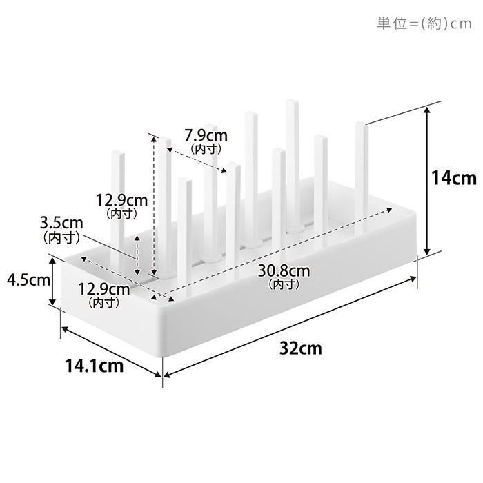 山崎実業 公式 タワー シンク下幅調節鍋蓋＆フライパン収納スタンド タワー tower 幅32 フライパンスタンド 鍋蓋ホルダー 1359 1360 | tower | 15