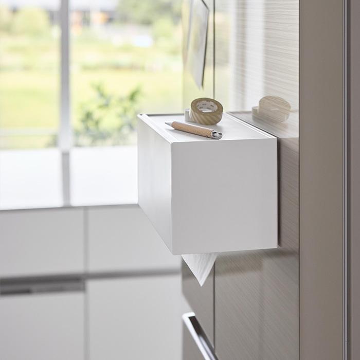 山崎実業 公式 タワー フィルムフックペーパータオルディスペンサー tower ペーパーディスペンサー ペーパーホルダー 簡単補充 1377 1378 | tower | 14