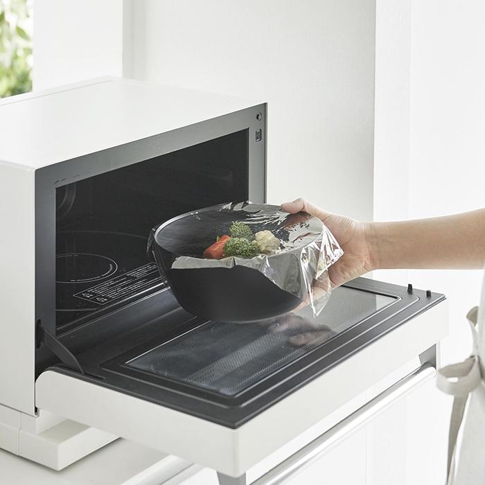 山崎実業 公式 タワー 傾けて混ぜやすい調理ボウル 3点セット 電子レンジ対応 tower ボウル 深型 耐熱 食洗機 冷凍 調理器具 SML 1391 1392 | tower | 13