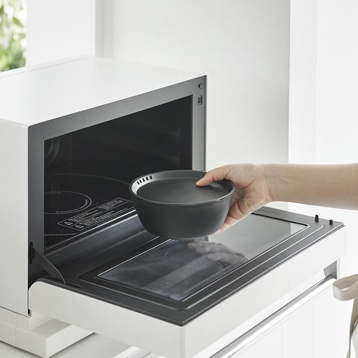 山崎実業 公式 タワー 傾けて混ぜやすい調理ボウル 5点セット 電子レンジ対応 tower ボウル 蓋付き 深型 耐熱 食洗機 調理器具 1393 1394 | tower | 14