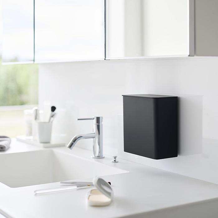 山崎実業 公式 タワー フィルムフック密閉ゴミ箱 tower ごみ箱 蓋付き パッキン 生ゴミ 臭わない トイレポット スリム 1.8L 1520 1521 | tower | 11