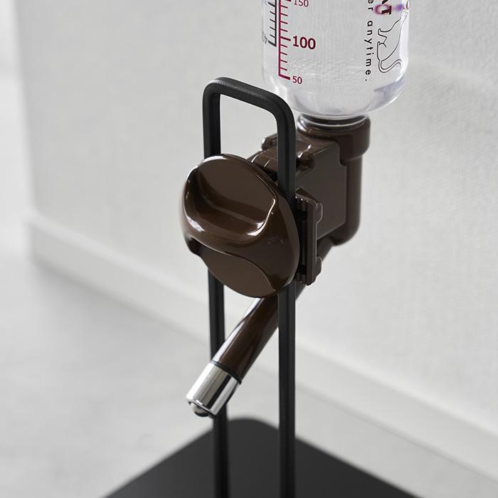 山崎実業 公式 タワー ペット用ボトル給水器スタンド S tower 給水ボトル ウォーターノズル ホルダー 受け皿タイプ 犬 猫 10009 10010 | tower | 13
