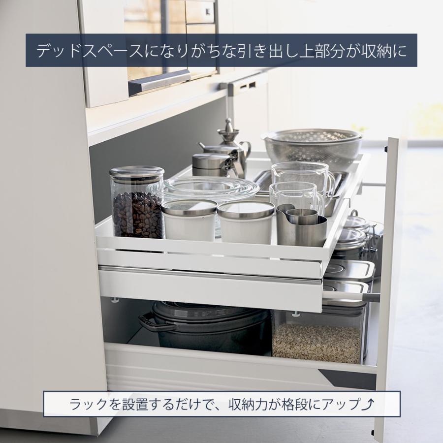 tower 山崎実業 公式 タワー クランプ式 伸縮スライドラック D40
