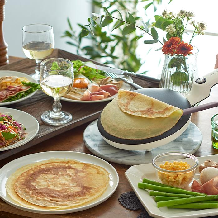 Toffy toffy トフィー クレープメーカー クレープパン ハンディ