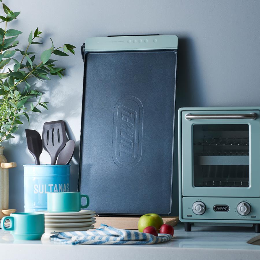 Toffy toffy トフィー スリムグリルプレート フラットプレート 4人用 3