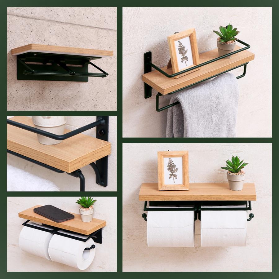 ヤマソロ 1/18はP+17％還元！ トイレットペーパーホルダー タオル掛け