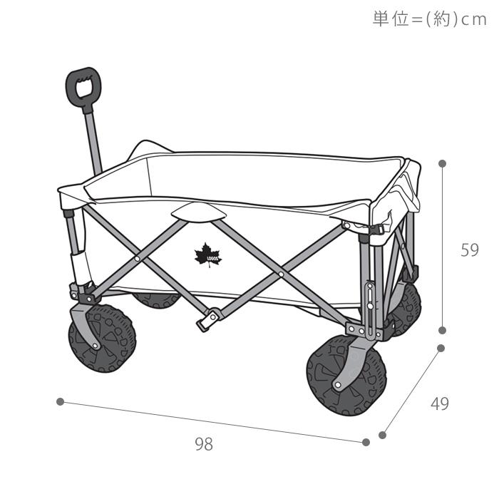贅沢 LOGOS Tradcanvas 丸洗い長いモノOKキャリーカート ロゴス カーゴ