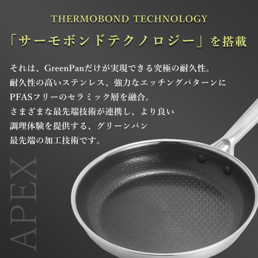 GREEN PAN（グリーンパン） フライパン 26cm IH 直火 食洗機 オーブン