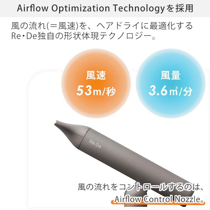 (豪華２大特典)Re・De Hairdry ヘアドライヤー 大風量 速乾 ドライヤー スタンド スピーディー マイナスイオンドライヤー 軽量 おしゃれ 冷風 DR01A リデ