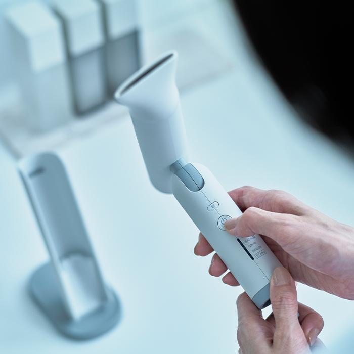 リデ Re:De ドライヤー ホワイト スタンド付き Re・De Hairdry (リデヘアドライ)