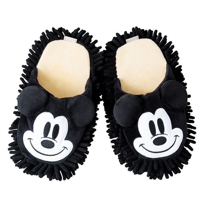 モップスリッパ ルームシューズ スリッパ 室内履き かわいい 暖かい 洗える 掃除グッズ マイクロファイバー Disny ディズニー ミッキー プレゼント ヤマソロ公式 A La Mode 通販 Paypayモール