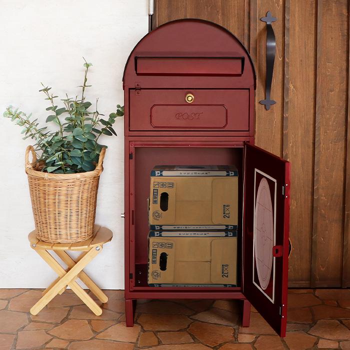 ヤマソロ 1/5はP+9％還元！ 宅配ボックス 一戸建て用 大容量 ポスト