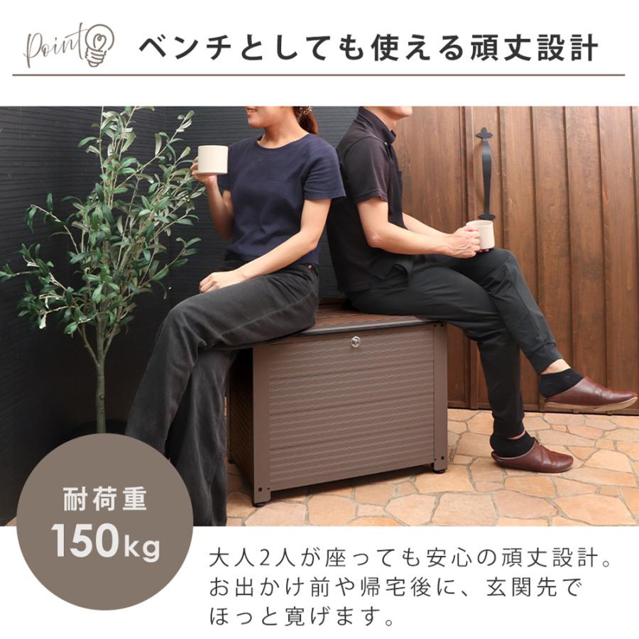 ヤマソロ 5/27.28はP+10％！ 宅配ボックス ベンチ型 耐荷 120サイズ