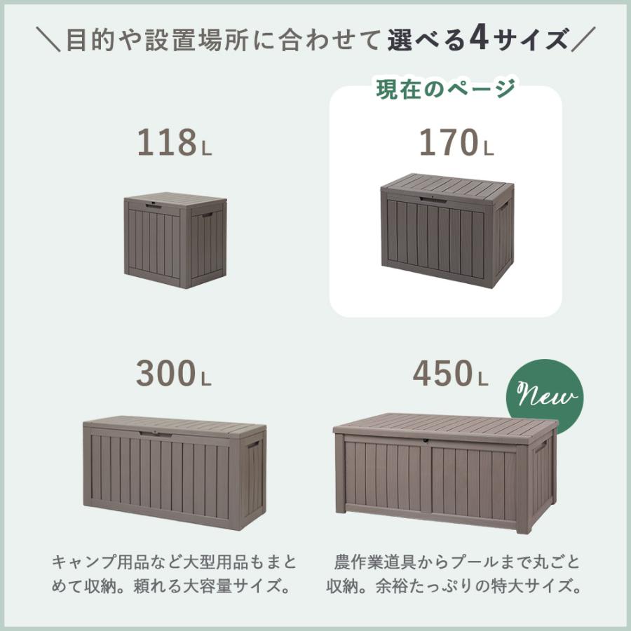 ヤマソロ 6/28はP最大17％！ ストレージ ボックス 170L 宅配 コンテナ
