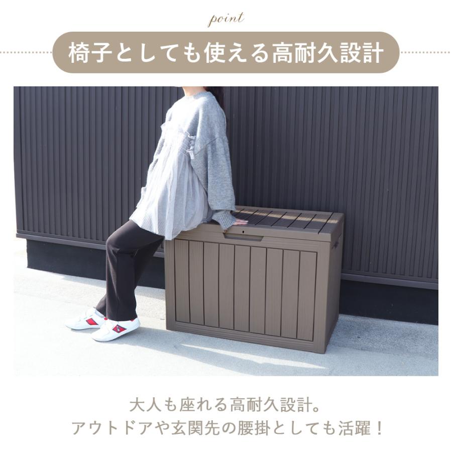 ヤマソロ ストレージ ボックス 170L 宅配 コンテナ 収納 物置 屋外