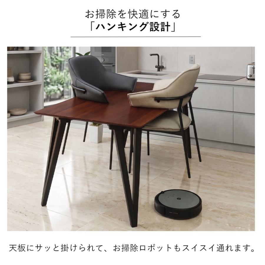 ヤマソロ ダイニングチェア 撥水 お掃除 ロボ 肘付 2脚セット 腰痛