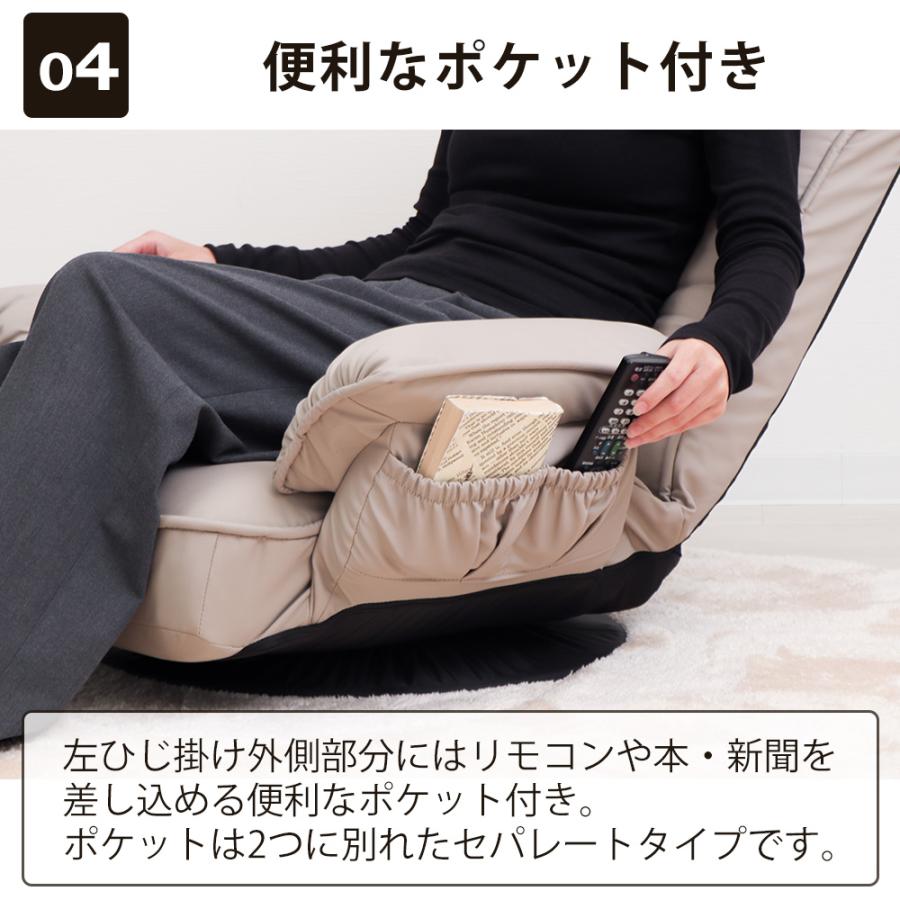ヤマソロ 回転座椅子 チェア 椅子 リクライニング リラックスチェア