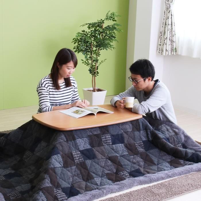 東谷 (豪華2大特典) こたつ ハイタイプ 高さ調節 継脚 長方形 幅90cm