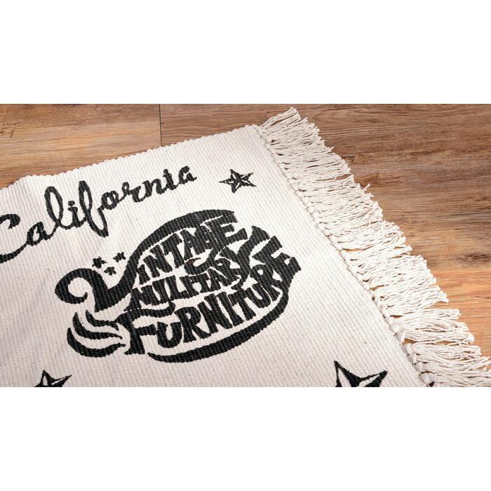 マット ラグマット 北欧 おしゃれ カーペット ラグ ヴィンテージ アメリカン 西海岸 絨毯 長方形 130 190 ベージュ レトロ 手書き風 コットン マット ヤマソロ公式 A La Mode 通販 Paypayモール モダン Blogportuguesa Inces Gob Ve