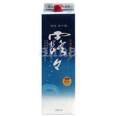 高千穂 露々 純米焼酎 25度 1800mlパック 1本 ろろ 高千穂酒造 宮崎