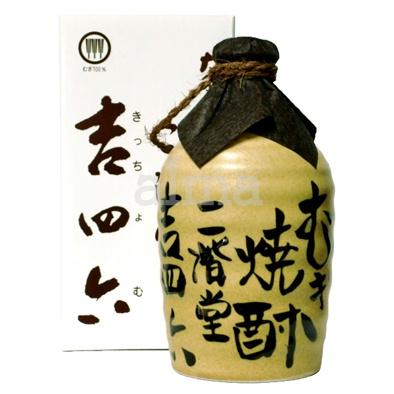 新品 二階堂酒造 麦焼酎大分 吉四六 きっちょむ 陶器 瓶 箱付 焼酎 楽天市場】二階堂 吉四六 壷 つぼ 陶器 1800ml 1.8L 二階堂酒造 麦焼酎