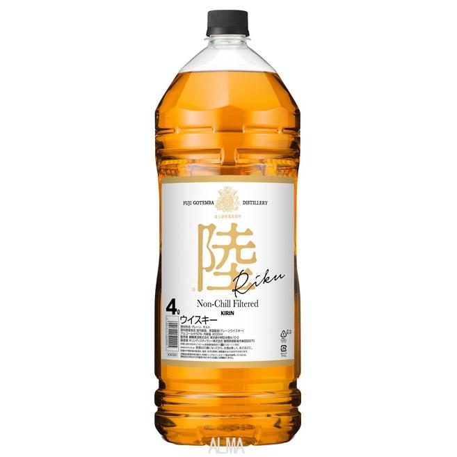 キリン ウイスキー 陸 4000ml ペットボトル　新品未開封 キリン（KIRIN） ウイスキー 陸 ペットボトル 4L 大容量 4000ml