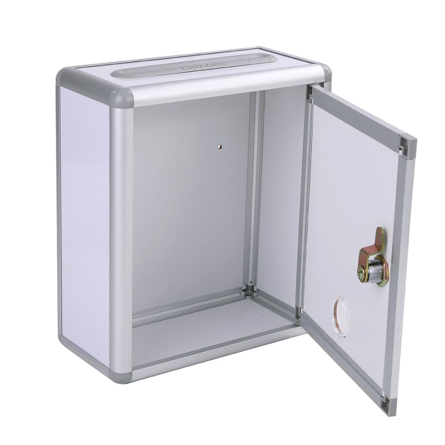 鍵付きBOX 募金箱／応募箱／投票箱／アンケートボックス／多目的