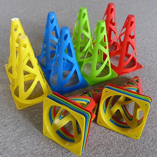 マーカーコーン 軽量タイプ カラーコーン サッカー フットサル 陸上