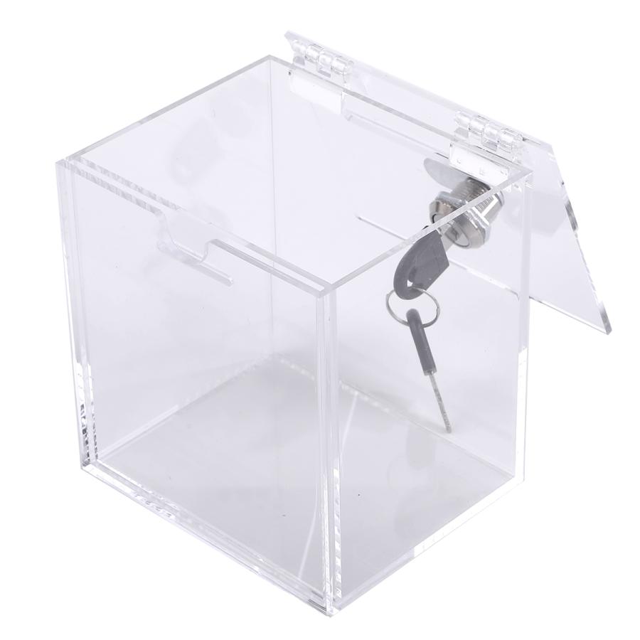 【特別価格】 愛と調和天使箱(定価88000円) 楽天市場】アクリルスライド募金箱/貴名受/クリア/鍵付/幅:12cm