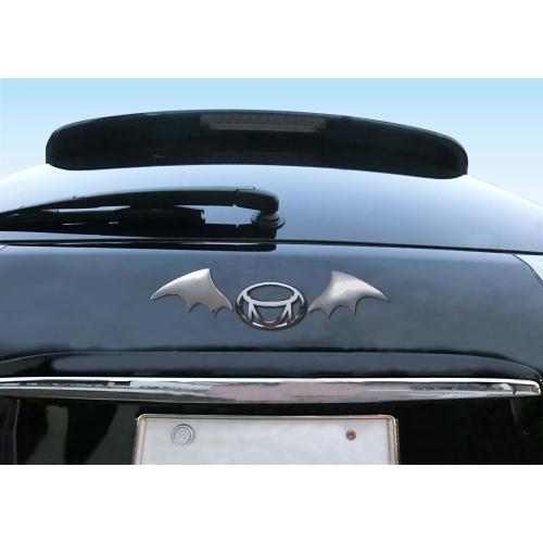 【送料込】 エンブレムステッカー デビルウイング シルバー / 三金商事株式会社 |  | 03