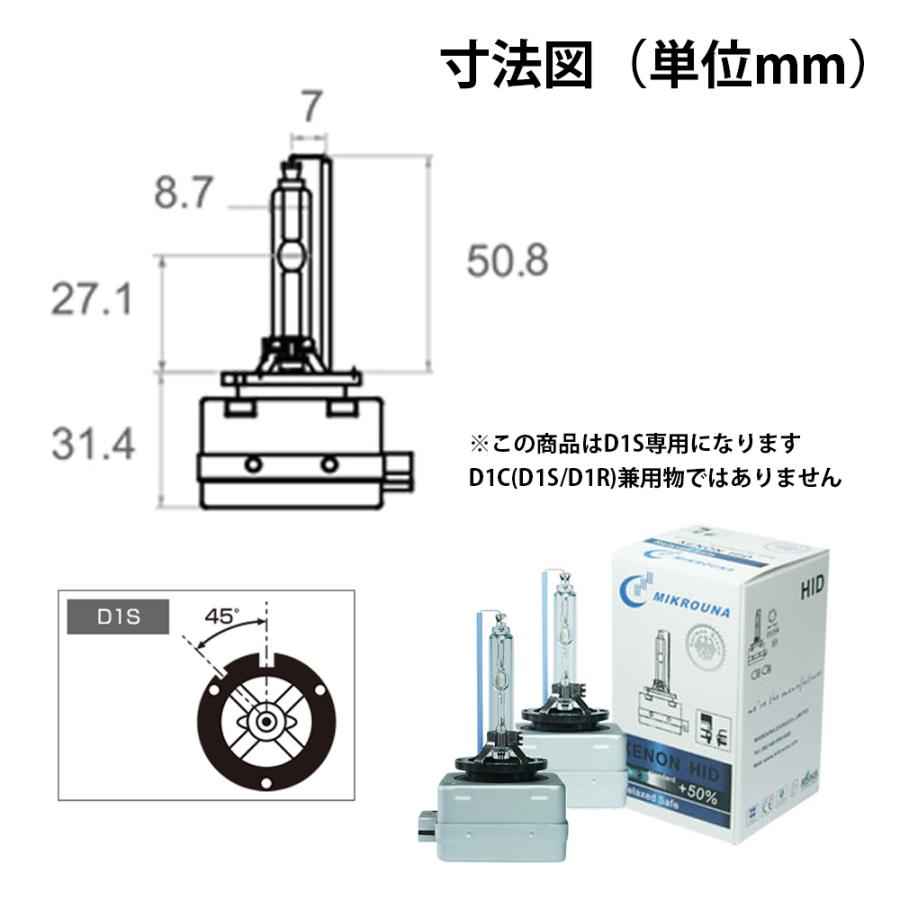 HIDバルブ D1S 35W専用 3400ルーメン 6000K ホワイト 純正HID交換用 ベンツ/BMW/アウディ輸入車用 高品質 2本セット 1年保証｜e-auto-fun-store｜06