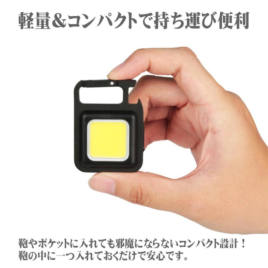 Life Ideas LEDライト 充電式 懐中電灯 投光器 800ルーメン 4モード