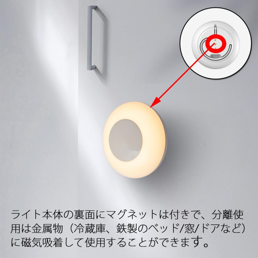 Life Ideas LEDナイトライト ベッドサイドランプ Qiワイヤレス充電
