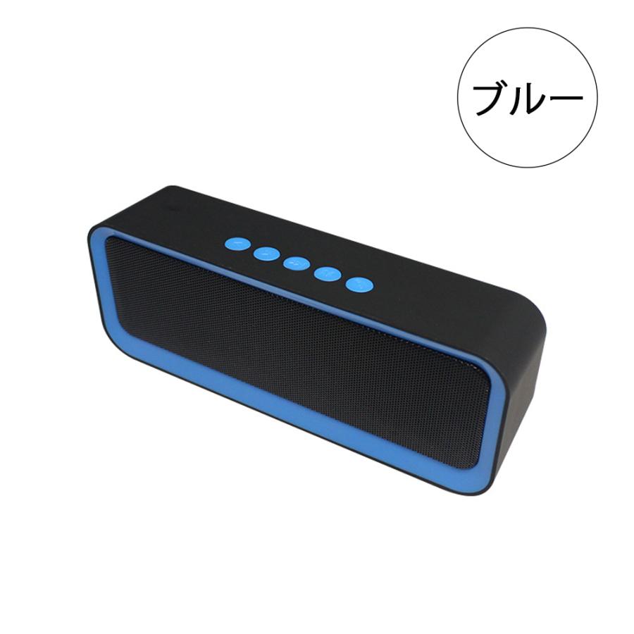 Life Ideas ワイヤレススピーカー ブルー Bluetooth5.0 バッテリー内蔵