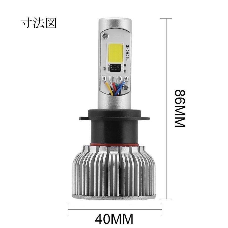 e-auto fun LEDヘッドライト H7 12V 60W 6000ルーメン RGB 1600万色