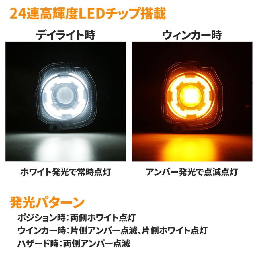 e-auto fun LEDウィンカー クリアレンズ仕様 ジムニー JB64/JB74専用