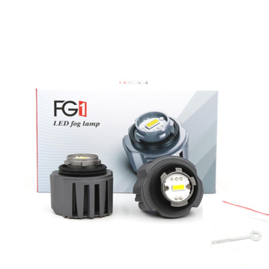 e-auto fun LEDフォグランプ L1B専用 イエロー発光 DC12V 3000ルーメン