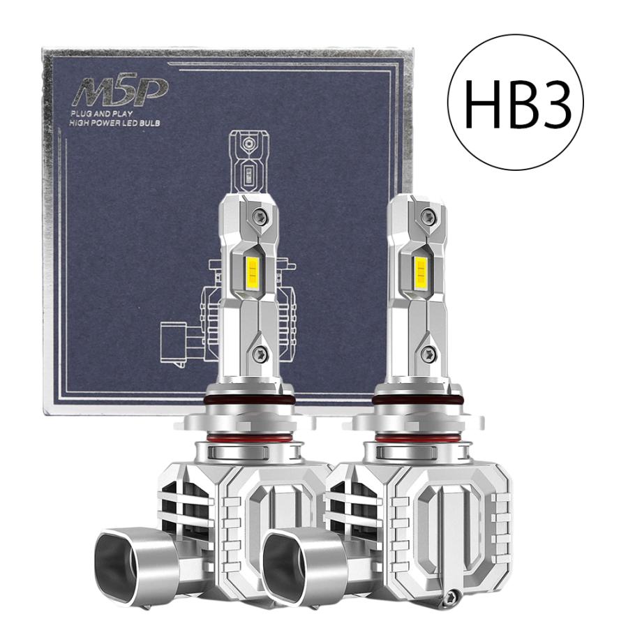 e-auto fun LEDヘッドライト HB3 DC12V 20000ルーメン 6000K ホワイト