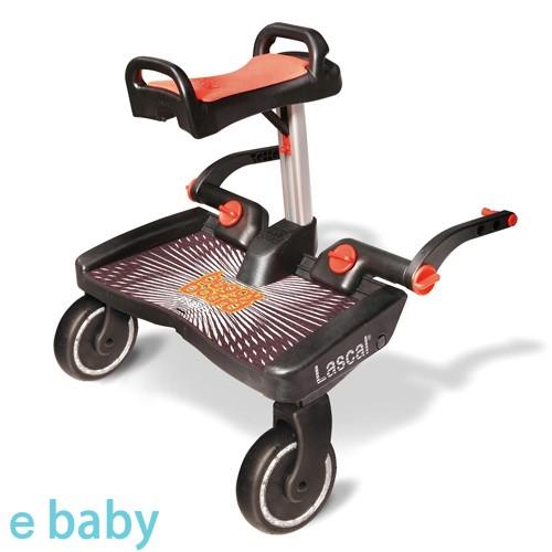 ※値下げ【サドル付】ラスカル バギーボード Maxi+ ベビーカー用補助ステップ バギーボードマキシ+ サドルセット ベビーカーオプション ベビーカー用